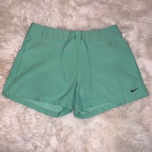 Nike green shorts